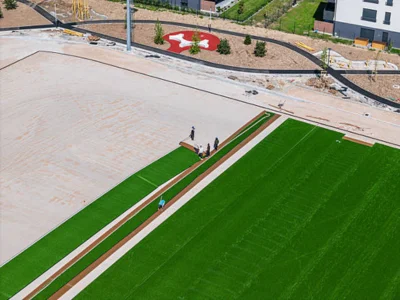 Commercial Turf Installation