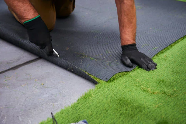 Turf edge maintenance for clean finish